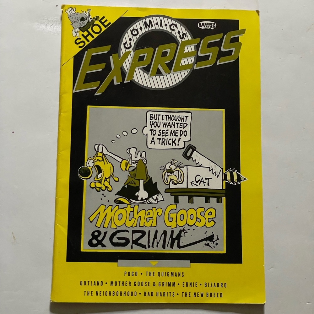 1991 COMICS EXPRESS Quigmans Pogo Mother Goose & Grimm